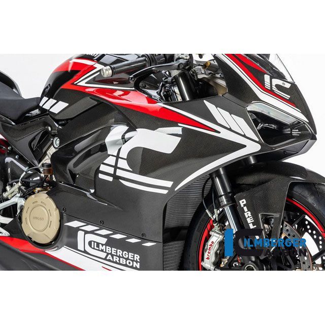 ILMBERGER フェアリングサイドパネル 右 グロス Panigale V4 / V4 S ｜ VER.020.DPV4G.K ilm_VER_020_DPV4G_K イルムバーガー カウル・エアロ Panigale V4 Panigale V4 S