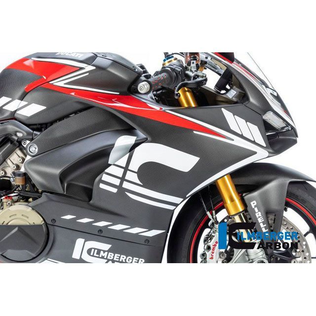 ILMBERGER フェアリングサイドパネル 右 マット Panigale V4 / V4 S ｜ VER.120.DPV4M.K ilm_VER_120_DPV4M_K イルムバーガー カウル・エアロ Panigale V4 Panigale V4 S