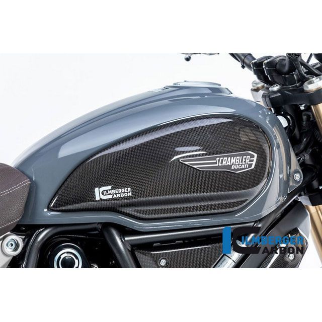 ILMBERGER タンクカバー 右 グロス surface Ducati Scrambler 1100 from 2017 ｜ TAR.008.DS11G.K ilm_TAR_008_DS11G_K イルムバーガー タンク関連パーツ Scramble&hellip;｜パークアップ 店