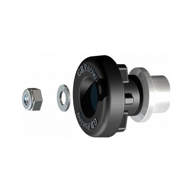 GBRacing Replacement Front Spindle Protector LHS ｜ BA-675-LHS-GBR gbr_BA-675-LHS-GBR GBレーシング スライダー類 Daytona 675 Street Triple …