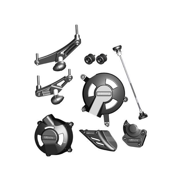 GBRacing STOCK Motorcycle Protection Bundle. 8mm Paddock Stand | CP675-CS-8-GBR gbr_CP675-CS-8-GBR GBレーシング エンジンカバー関連パーツ Dayton…|パークアップ 店