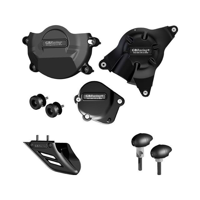 GBRacing RACE KIT Motorcycle Protection Bundle ｜ CP-R6-2008-CS-K-GBR gbr_CP-R6-2008-CS-K-GBR GBレーシング エンジンカバー関連パーツ YZF-R6