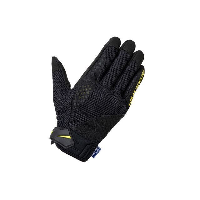 IDEAL 2020春夏モデル プロテクションメッシュグローブ ID-008 AIR（エア） イエロー サイズ 2XL ID008YL/2XL アイディール メッシュグローブ