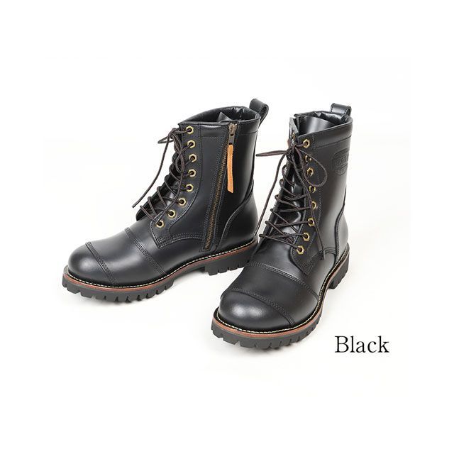 DEGNER HS-B12 メンズレザーブーツ（ブラック） サイズ 27.0cm HS-B12 メーカー在庫あり デグナー ライディングブーツ