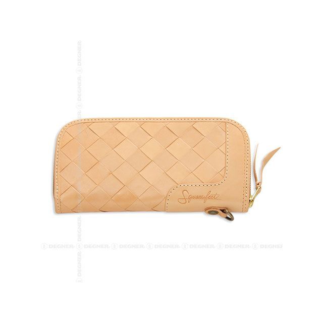 DEGNER SFW-9 バスケットジップウォレット（タン） SFW-9-TAN メーカー在庫あり デグナー 財布