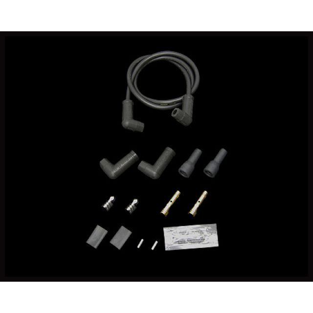 ACCEL プラグコード 8.8mm 汎用 90°キャップ コード部 黒 ・012074 メーカー在庫あり アクセル プラグ 汎用