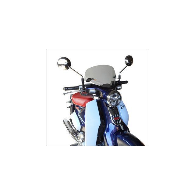 楽天市場】旭風防 C125-08 ショートバイザー スモーク スーパー