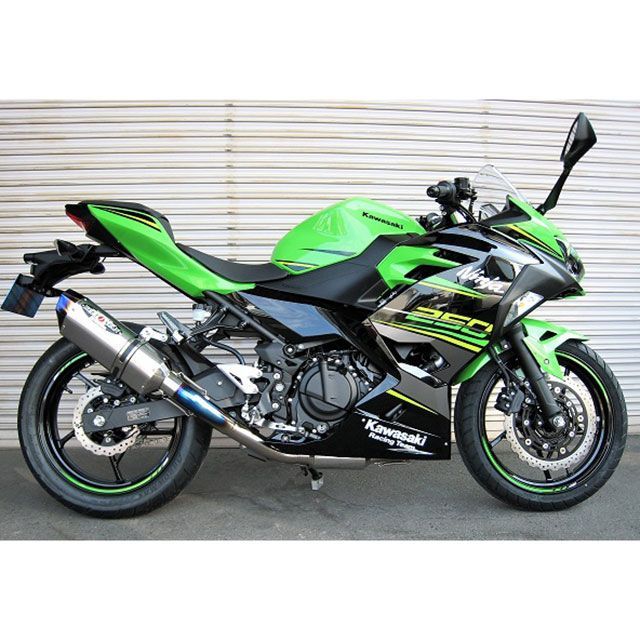 BEET NASSERT Evolution Type II フルエキゾーストマフラー（メタルブラック） 0227-KE5-MB ビートジャパン マフラー本体 Ninja250