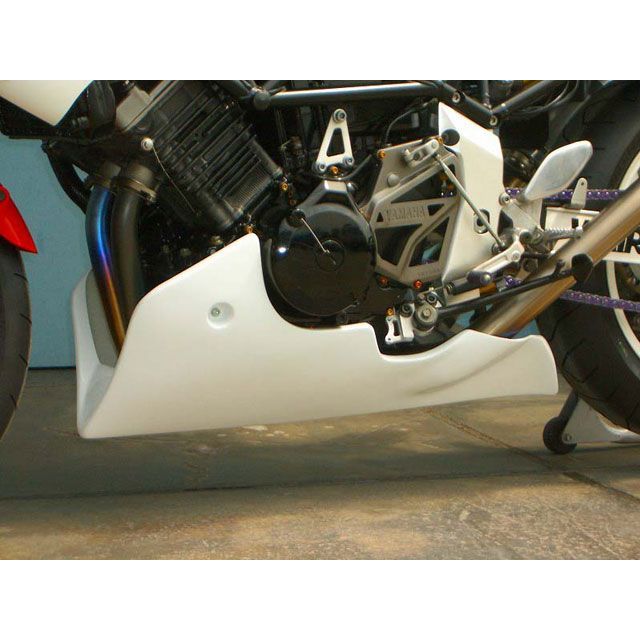 CLEVERWOLF アンダーカウル 白ゲル TRX-003-00 クレバーウルフ カウル・エアロ TRX850｜パークアップ 店