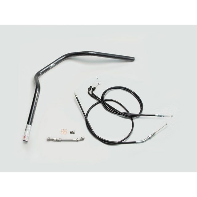 HURRICANE POLICE 3型 ハンドルSET(ブラック) H030-067B ハリケーン ハンドル関連パーツ CB400SF VtecRevo|パークアップ 店