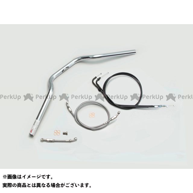 HURRICANE ヨーロピアン1型 ハンドルSET（クロームメッキ） H031-009C ハリケーン ハンドル関連パーツ CB1100RS