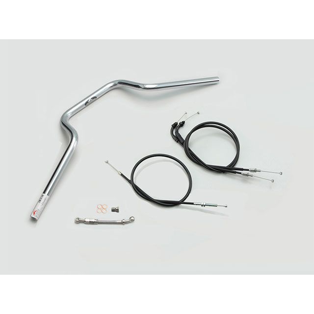 HURRICANE CB1300P-TYPE ハンドルSET（メッキクローム） H033-074C ハリケーン ハンドル関連パーツ CB125R｜パークアップ 店 13,822円