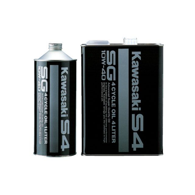 KAWASAKI カワサキS4 SG10W-40 容量 4L J0246-1012 メーカー在庫あり カワサキ エンジンオイル