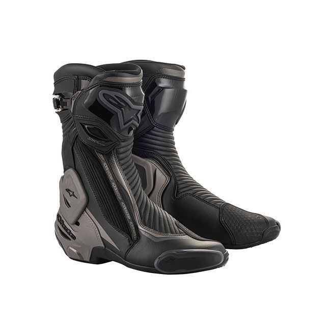 Alpinestars SMX プラス v2ブーツ（ブラック/ダークグレー） サイズ 40 アルパインスターズ レーシングブーツ