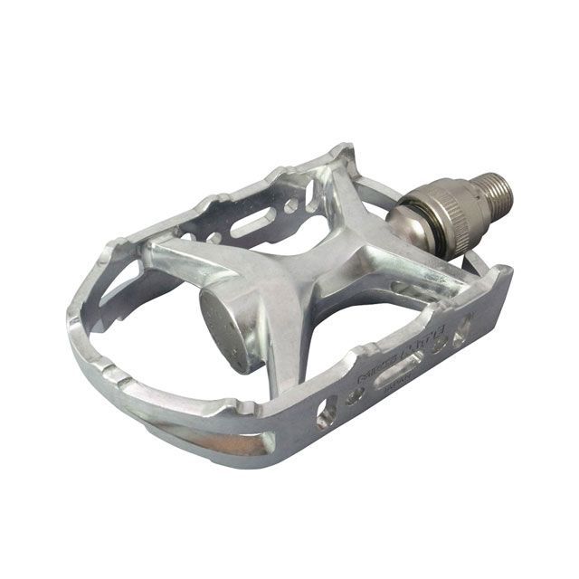 MKS ペダル（MT-E Ezy）決定づけるありの実 9/16芯（しろがね色） 三ヶ島（銀輪） 部分品