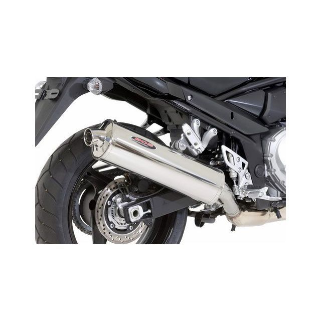 BOS エキゾースト オーバル 120S ステンレス ポリッシュド-スリップオン（EU圏公道走行認可eマーク付） bos_0711614S ボス マフラー本体 GTR 1400｜パークアップ 店