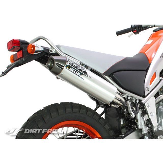 DELTA バレル4-Sサイレンサー（JMCA） F3813 メーカー在庫あり デルタ マフラー本体 トリッカー