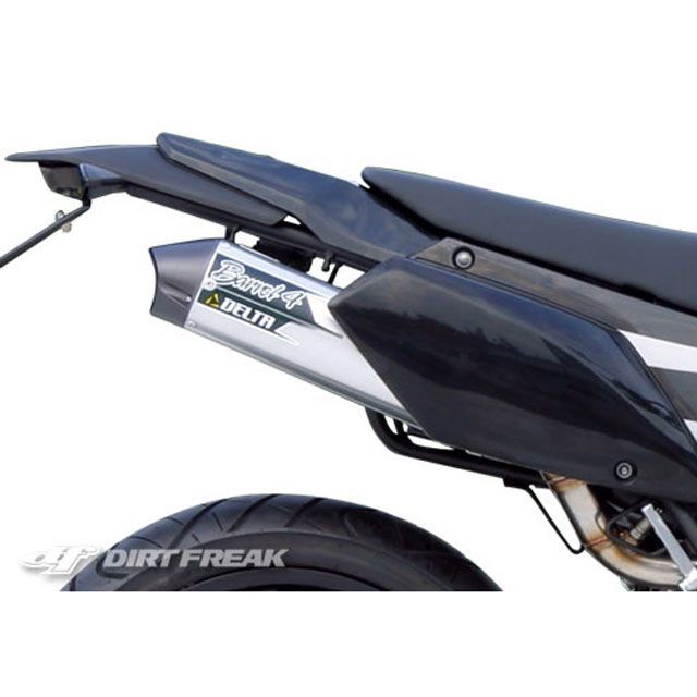 DELTA バレル4-Sサイレンサー（JMCA） F3819 メーカー在庫あり デルタ マフラー本体 KLX250