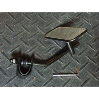 ANBU クランプ式ミラー角型 カラー ブラック anbu-152 アンブ ミラー関連パーツ 汎用