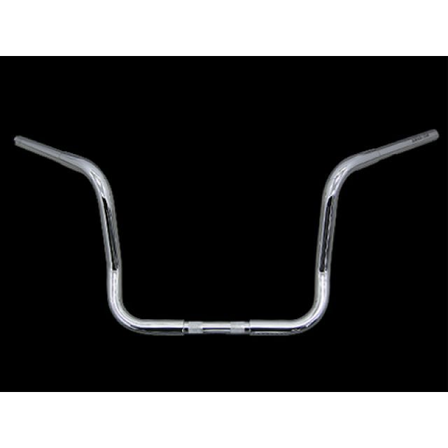 WILD1 ツアラー用12.5inファットエイプバーハンドル カラー クローム ・011610 ワイルドワン ハンドル関連パーツ FLHT・FLHX等のツアラーフェアリングモデル