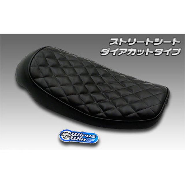 WirusWin SR400/500用 ストリートシート タイプ ダイアカットタイプ ウイルズウィン シート関連パーツ SR400/500|パークアップ 店