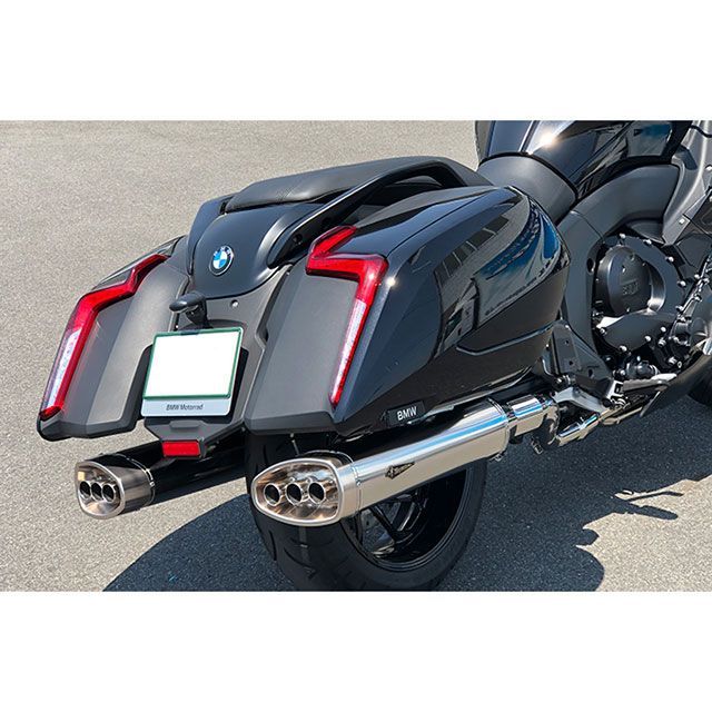 R&rsquo;s GEAR ワイバンクラシック フルエキゾースト Twin（チタンポリッシュ） WB16-02CT アールズギア マフラー本体 K1600B K1600GrandAmerica｜パークアップ 店