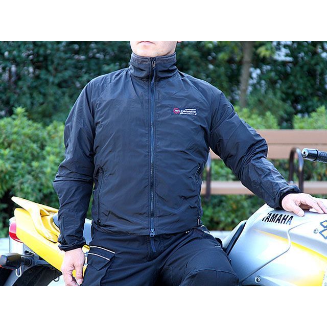 Warm&Safe WS-JLM4 男性用ヒーテッド・ジャケット（ブラック） サイズ XL WS-JLM4-XL ウォームアンドセーフ 電熱ウェア・防寒用品 25,796円