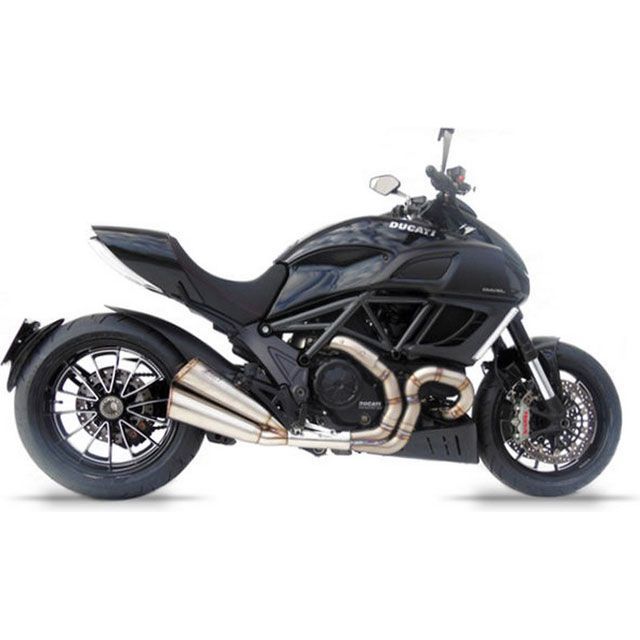 ZARD ステンレススチール EURO 3 HOMOLOGATED LIMITED EDITION スリップオン for DUCATI DIAVEL (2011-2018) | ZD117LIMSSO zar_ZD117LIMSSO ザード マフラー本…|パークアップ 店