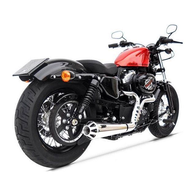 ZARD 2＞1 MIRROR POLISHED ステンレススチール レーシング フルキット for HARLEY DAVIDSON SPORTSTER （2003-2013） ｜ ZHD527SKR-CR zar_ZHD527SKR-CR ザード マ…