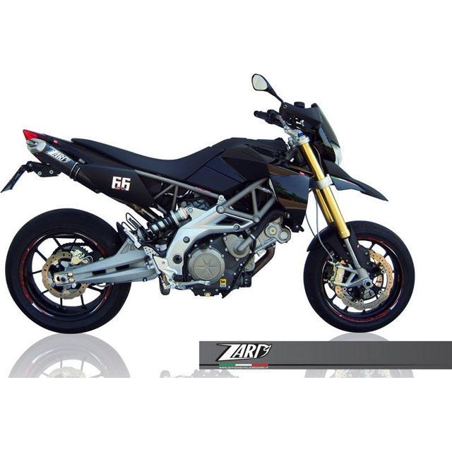 ZARD N. 2 ステンレススチール -カーボン レーシング スリップオン for APRILIA DORSODURO 750 （2009-2014） ｜ ZA130SSR-C zar_ZA130SSR-C ザード マフラー本体 DORSODURO …