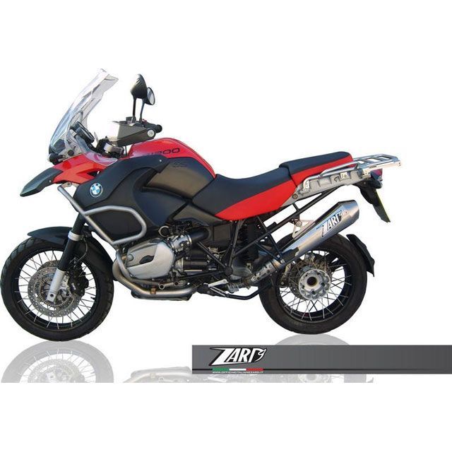 ZARD MIRROR POLISHED ステンレススチール EURO 3 HOMOLOGATED スリップオン for BMW R 1200 GS （2004-2009） ｜ ZBMW080SSO-C zar_ZBMW080SSO-C ザード マフラ…