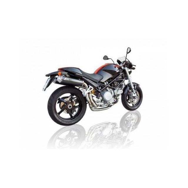 ZARD N.2 ステンレススチール -カーボン レーシング スリップオン for DUCATI MONSTER S2R 1000/S4R ｜ ZD024LSR-1 zar_ZD024LSR-1 ザード マフラー本体