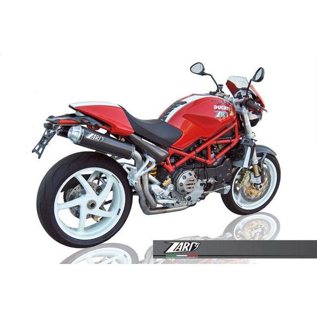 ZARD N.2 チタン レーシング スリップオン for DUCATI MONSTER S4RS/TESTA STRETTA ｜ ZD028LSR-2 zar_ZD028LSR-2 ザード マフラー本体 MONSTER S4RS/TESTA STRE…