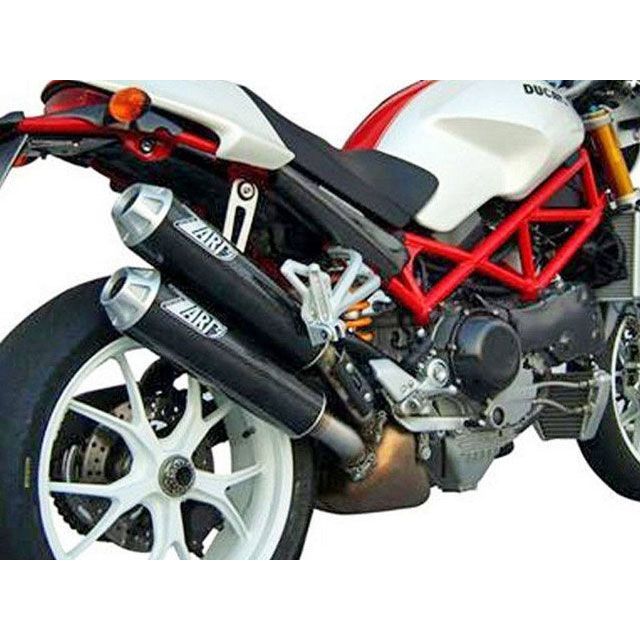 ZARD N.2 ステンレススチール -カーボン レーシング スリップオン for DUCATI MONSTER S4RS/TESTA STRETTA ｜ ZD028HSR-1 zar_ZD028HSR-1 ザード マフラー本体 MONSTER S4R…