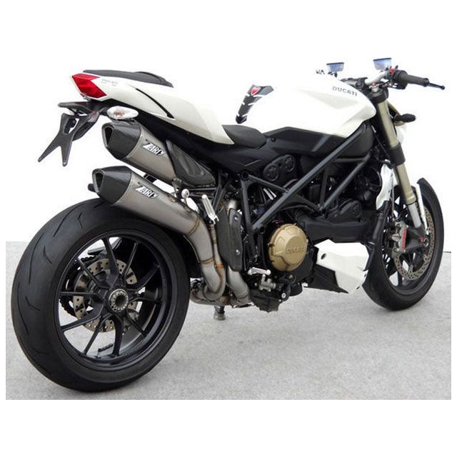 ZARD 2>1>2 チタン レーシング フルキット for DUCATI STREETFIGHTER 848/1098 | ZD113TKR zar_ZD113TKR ザード マフラー本体 STREETFIGHTER 848/1098|パークアップ 店