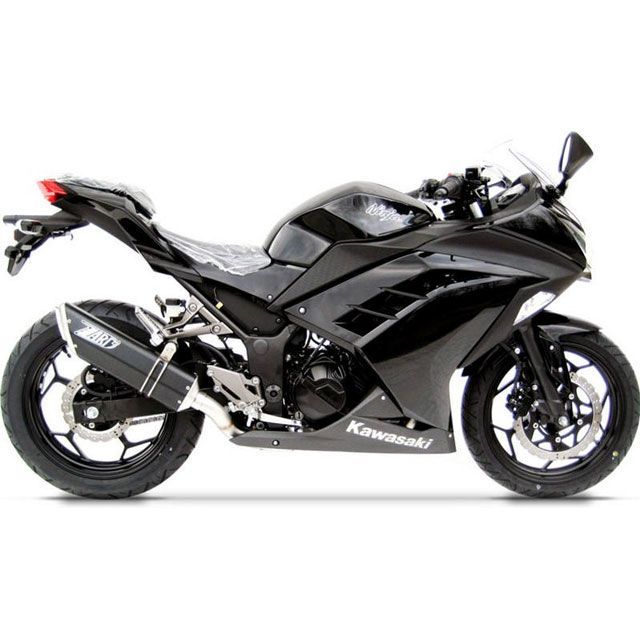 ZARD ステンレススチール -カーボン レーシング スリップオン for KAWASAKI NINJA 250/300 （2007-2013） ｜ ZKAW174CSR zar_ZKAW174CSR ザード マフラー本体 NINJA 250/300