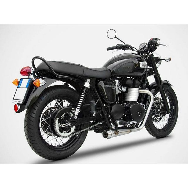 ZARD 2＞2 ステンレススチール レーシング フルキット for TRIUMPH BONNEVILLE ｜ ZTPH076SKR zar_ZTPH076SKR ザード マフラー本体 BONNEVILLE｜パークアップ 店
