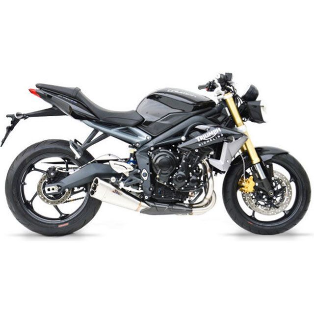 ZARD ステンレススチール EURO 3 HOMOLOGATED スリップオン for TRIUMPH STREET TRIPLE （2013） ｜ ZTPH515SSO zar_ZTPH515SSO ザード マフラー本体 STREET TRIPLE
