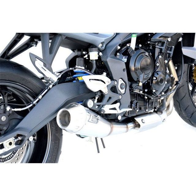 ZARD ステンレススチール EURO 3 HOMOLOGATED スリップオン for TRIUMPH STREET TRIPLE （2013） ｜ ZTPH516SSO zar_ZTPH516SSO ザード マフラー本体 STREET TRIPLE