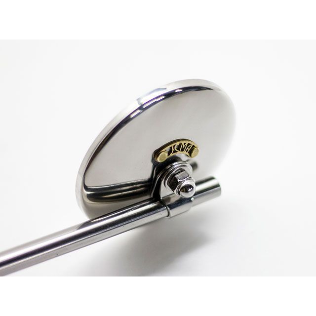 Motor Rock JCMAミラー φ80 ポリッシュ タイプ 3. Nickel(ニッケルタグ/ニッケルリベット) MR-HC059P モーターロック ミラー関連パーツ|パークアップ 店