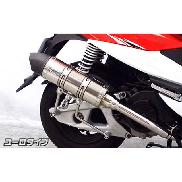 WirusWin Z1 125用 ロイヤルマフラー ユーロタイプ O2センサー取付口装備 オプション オプションB ウイルズウィン マフラー本体 Z1 125