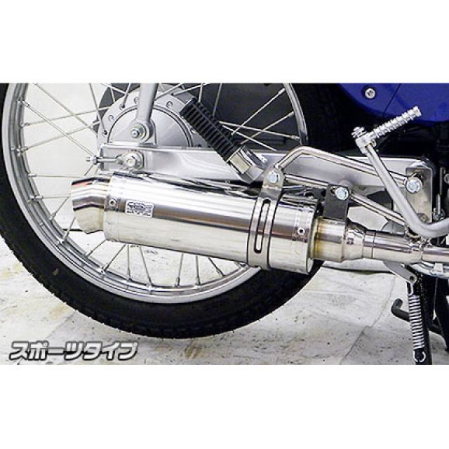 WirusWin カブ110(JA07)用 ロイヤルマフラー スポーツタイプ オプション オプションB+D ウイルズウィン マフラー本体 カブ110|パークアップ 店