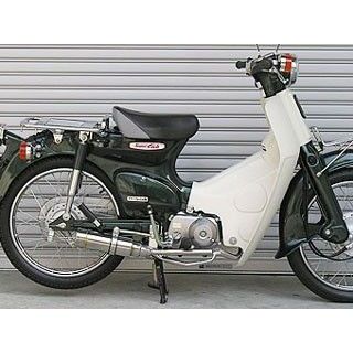 WirusWin カブ90用 ロイヤルマフラー バズーカタイプ ウイルズウィン マフラー本体 カブ90