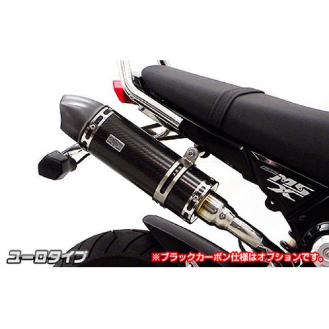 WirusWin グロム/MSX125（1型）用 ロイヤルマフラー ユーロタイプ（スリップオン） オプション オプションC ウイルズウィン マフラー本体 グロム/MSX125（1型）