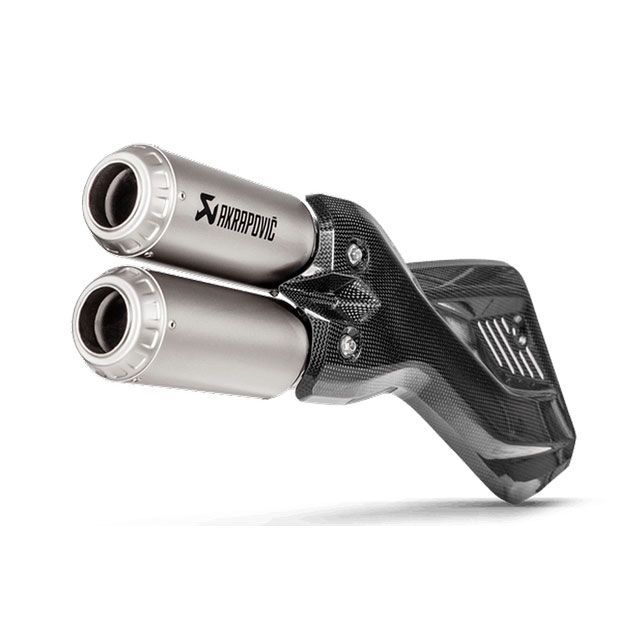 AKRAPOVIC Slip-On Line（Titanium） for Ducati Multistrada 1200 Enduro（2017-2018） ｜ S-D9SO10-HIFFT ak_S-D9SO10-HIFFT アクラポビッチ マフラー…