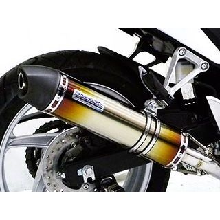 WirusWin CBR250R(JBK-MC41)用 ダイナミックマフラー ユーロタイプ【JMCA認証】 サイレンサー チタン仕様 ウイルズウィン マフラー本体 CBR250R|パークアップ 店