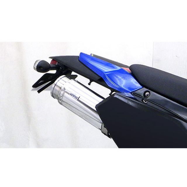 WirusWin JBK-LX250V/JBK-LX250S用 スリップオンマフラー バズーカータイプ ウイルズウィン マフラー本体 D-TRACKER250/KLX250｜パークアップ 店