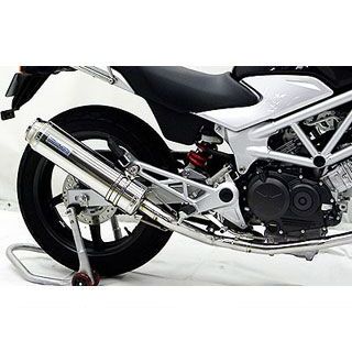 WirusWin VTR(JBK-MC33)用ダイナミックマフラー バズーカータイプ O2センサー取付口対応 サイレンサー ステンレス仕様 ウイルズウィン マフラー本体 VTR|パークアップ 店