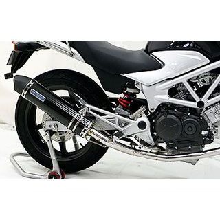 WirusWin VTR（JBK-MC33）用ダイナミックマフラー ユーロタイプ O2センサー取付口対応 サイレンサー ステンレス仕様 ウイルズウィン マフラー本体 VTR