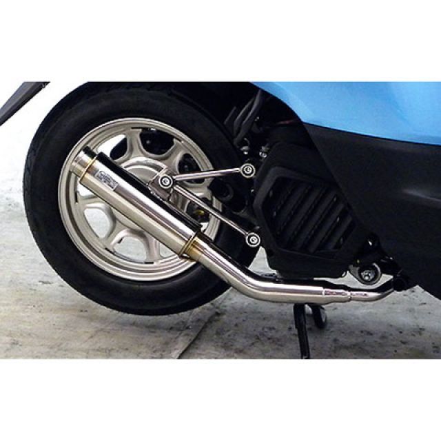専用Realize ホンダ タクト22Racing AF75 SUSマフラー タクト Realize バイクマフラー JBH-AF75 2015年モデル対応